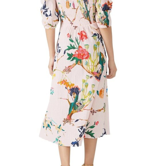 Tanya Taylor Floral bird floral dress Lucinda - Picture 2 of 4